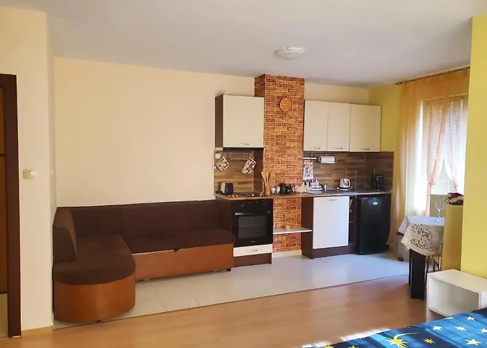 уютно и просторно студио * 라브다